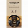 Image result for Rock Space O2 Wireless Headphone Bluetooth Foldabl