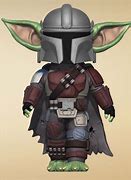 Image result for Baby Yoda Mandalorian Armor