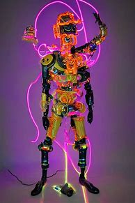 Image result for Robot with Laser Beam Eyes