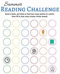 Image result for Free Printable Reading Challenge Template