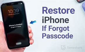 Image result for Restore iPhone From iTunes Forgot Passcode