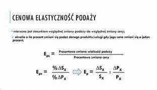 Image result for cenowa_elastyczność_podaży
