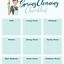 Image result for Room Cleaning Checklist Template