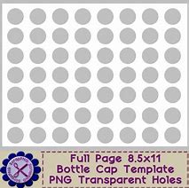 Image result for 1 Inch Bottle Cap Template Printer Paper