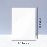 Image result for Actual Size 8.5X11