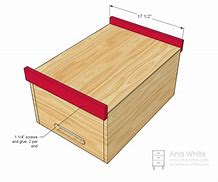 Image result for Toy Box Plans