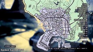 Image result for GTA 5 Random Events Map