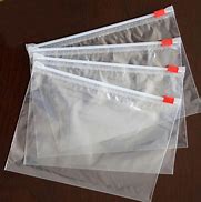 Image result for Plastic Zip Pouches