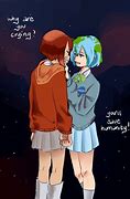 Image result for Earth Chan Meets Humans