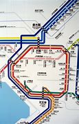 Image result for Osaka Loop Line Map
