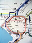 Image result for Osaka Transport Map