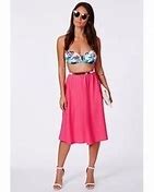 Image result for Hot Pink Pleated Skirt