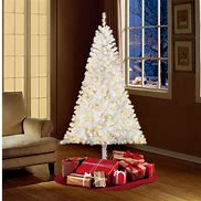 Image result for White Artificial Christmas Trees