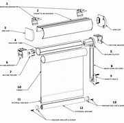 Image result for Roller Shade Replacement Parts