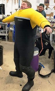 Image result for Inflated Drysuit