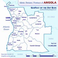 Image result for Angola Provinces