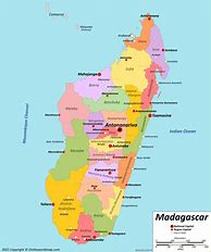 Image result for Madagascar Cities Map