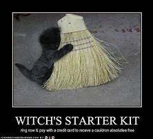 Image result for Witch Cat Meme