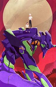 Image result for Evangelion Anime Humanoid Robot