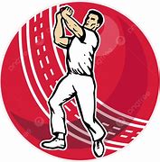 Image result for Cricket Bowler Clip Art