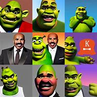Image result for Steve Harvey as Shrek