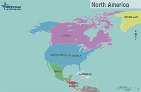 Image result for North America Political Map