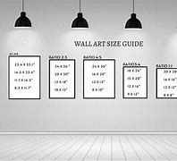Image result for Wall Art Size Comparison