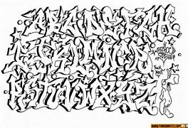 Image result for ABC Graffiti Letters