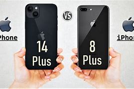 Image result for iPhone 8 and iPhone 8 Plus Size Comparison
