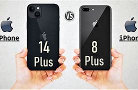 Image result for Plus Comparison to Regular iPhone 8