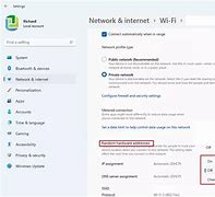 Image result for Wi-Fi Mac Address Windows 11