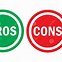 Image result for Pros and Cons Clip Art No Background