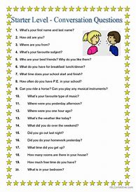 Image result for Needed Questions Worksheet