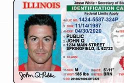 Image result for Illinois Real ID License