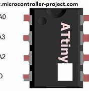 Image result for ATtiny13A Pinout