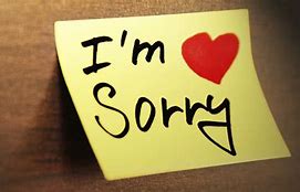 Image result for apologizing