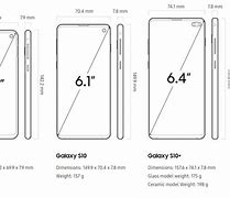 Image result for Samsung S10 Specs Size