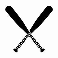 Image result for Baseball Bat Clip Art Vector