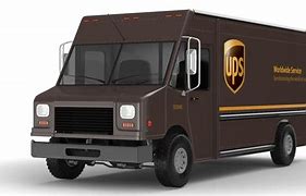 Image result for UPS Package Car Cartoon
