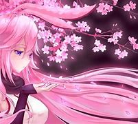 Image result for Pink and Black Anime Wallpaper