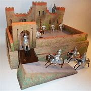Image result for Vintage Toy Castle