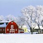 Image result for Winter Farm Scenes Paintings