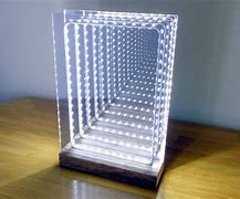Image result for LED Infinity Tbale Mirror