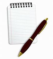 Image result for Notepad and Pen Clear Background