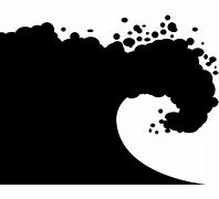 Image result for Ocean Wave Silhouette