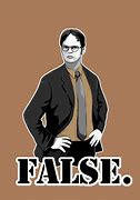 Image result for Office Dwight False Meme