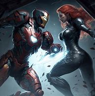 Image result for Black Widow Iron Man