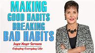 Image result for Joyce Meyer Breaking Bad Habits
