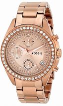 Image result for Fossil Rose Gold Dress Watch