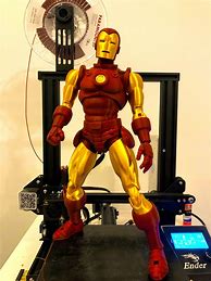 Image result for LEGO Iron Man 3D Print Helmet